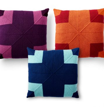 Big Statement Pillow Free Knitting Pattern