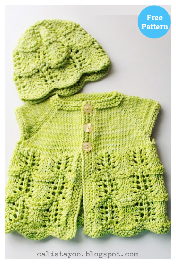 Lily's Baby Cardigan Free Knitting Pattern 