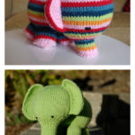 Little Elephant Amigurumi Free Knitting Pattern