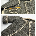 Loom Knit Baby Sweater Free Pattern and Video Tutorial