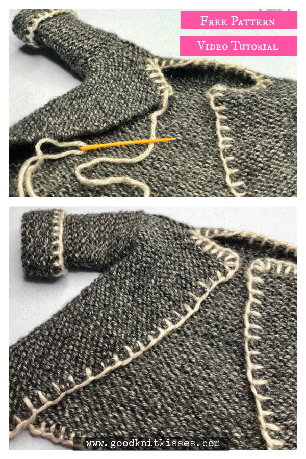 Loom Knit Baby Sweater Free Pattern and Video Tutorial 