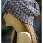 River Rush Slouch Hat Free Knitting Pattern