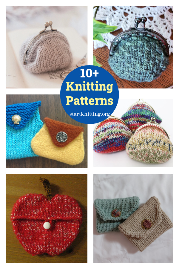 10+ Coin Purse Knitting Patterns 