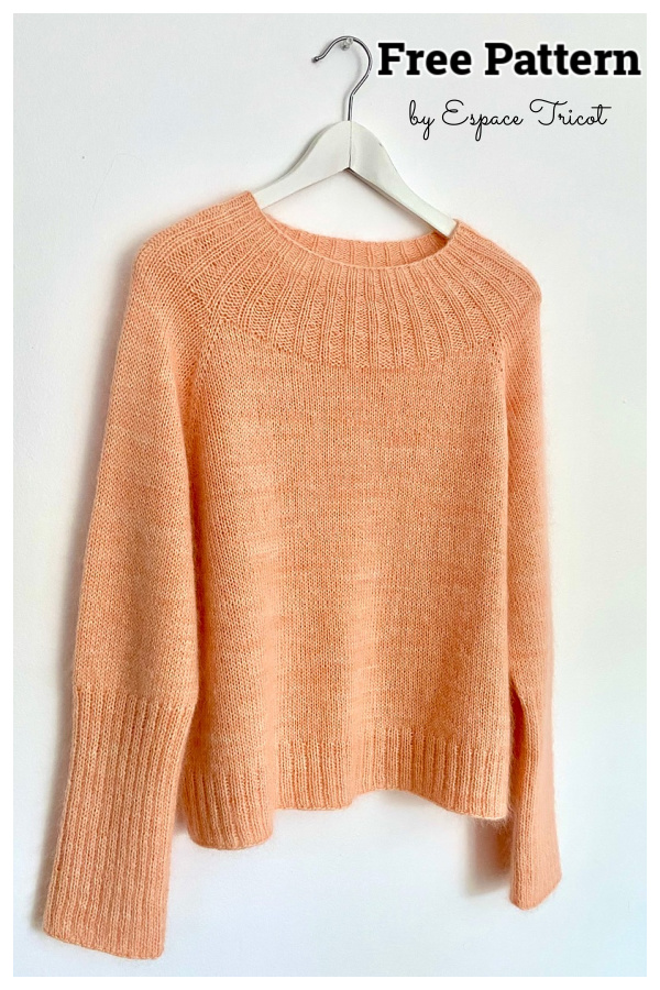 Calliope Pullover Sweater Free Knitting Pattern