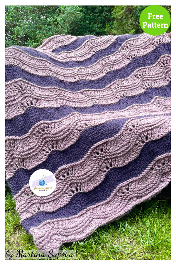 Eleanor Blanket Free Knitting Pattern