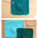 Embossed Turtle Dishcloth Free Knitting Pattern