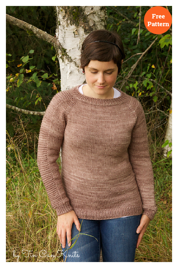 Flax Pullover Free Knitting Pattern