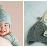 Garter Ear Flap Hat Free Knitting Pattern