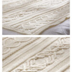 Gift Of Love Cable Afghan Blanket Free Knitting Pattern