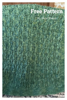 10+ Lace Leafy Baby Blanket Knitting Pattern - Page 3 of 3