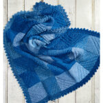 Mitred Blanket Free Knitting Pattern