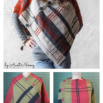 Plaidaptation Wrap Free Knitting Pattern