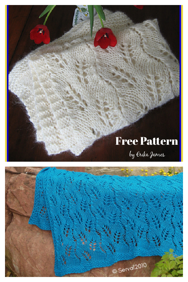 The Barleycorn Blanket Free Knitting Pattern