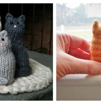 Tiny Window Cat Free Knitting Pattern Tiny Window Cat Free Knitting Pattern