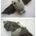 Amigurumi Boo Bat Knitting Pattern