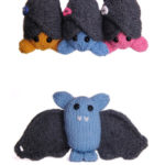 Amigurumi Boo Bat Knitting Pattern