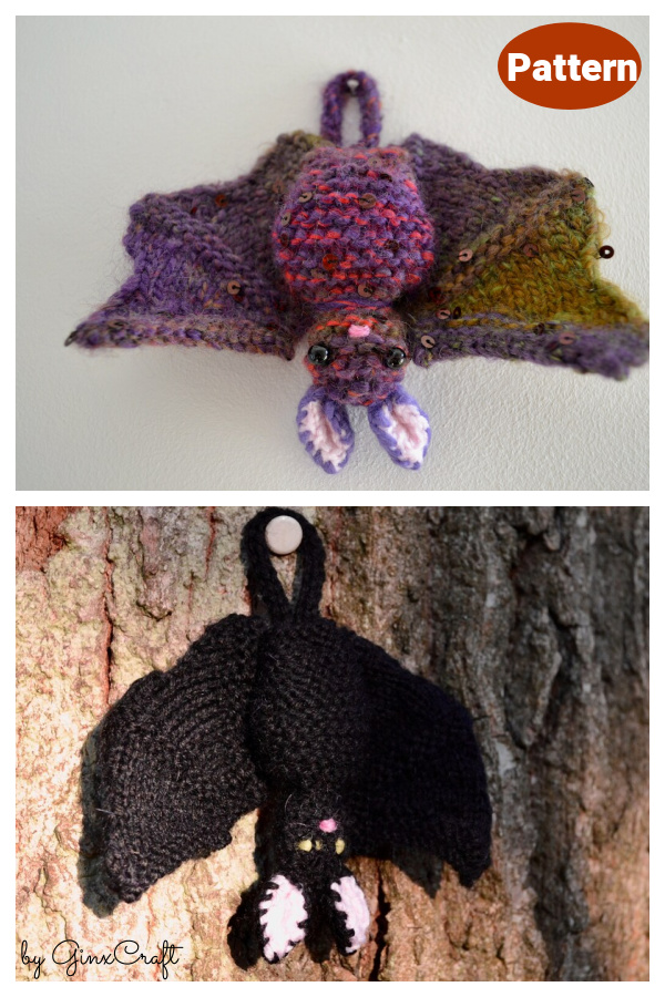 Bat Knitting Pattern