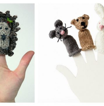 Finger Puppets free Knitting Pattern