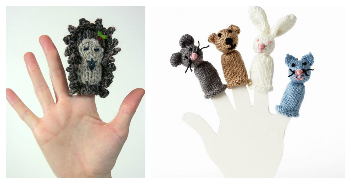 Knitting knitted finger puppets free patterns