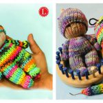 How to Loom Knitting Tiny Doll Toy