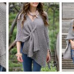 Stone Ridge Ruana Wrap Free Knitting Pattern