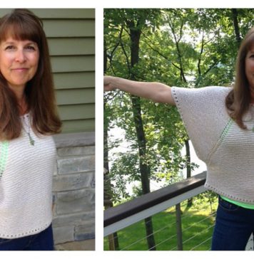 Indian Summer Top Free Knitting Pattern