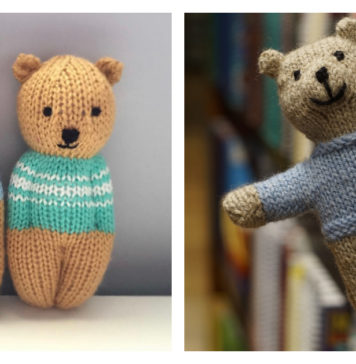 Little Teddy Bear Free Knitting Pattern