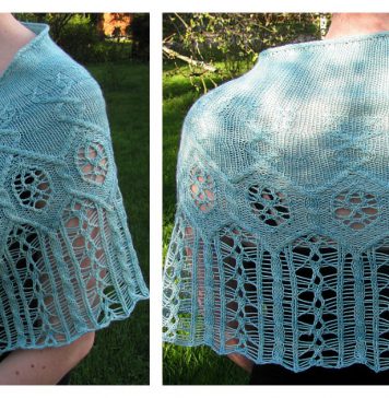 The Pale Lady Lace Shawl Free Knitting Pattern