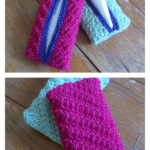 Travel Pocket Tissue Holder Free Knitting Pattern