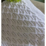 Angelic Feathers Baby Blanket Free Knitting Pattern