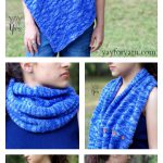Convertible Diamond Wrap FREE Knitting Pattern