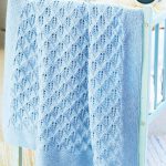 Cot Blanket Free Knitting Pattern