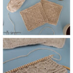 Diamond Coasters Free Knitting Pattern