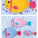 Fishy Friends Amigurumi Fish Softie Knitting Pattern