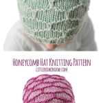 Honeycomb Baby Hat Free Knitting Pattern