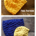 Honeycomb Bumblebee Hat Free Knitting Pattern