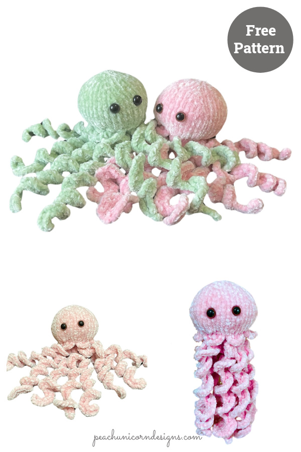 Preemie Octopus Free Knitting Pattern