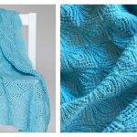 Magic Lantern Plaid Lace Baby Blanket Free Knitting Pattern