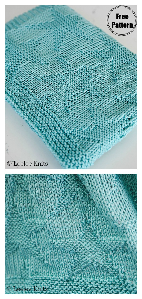 Starry Night Baby Blanket Free Knitting Pattern
