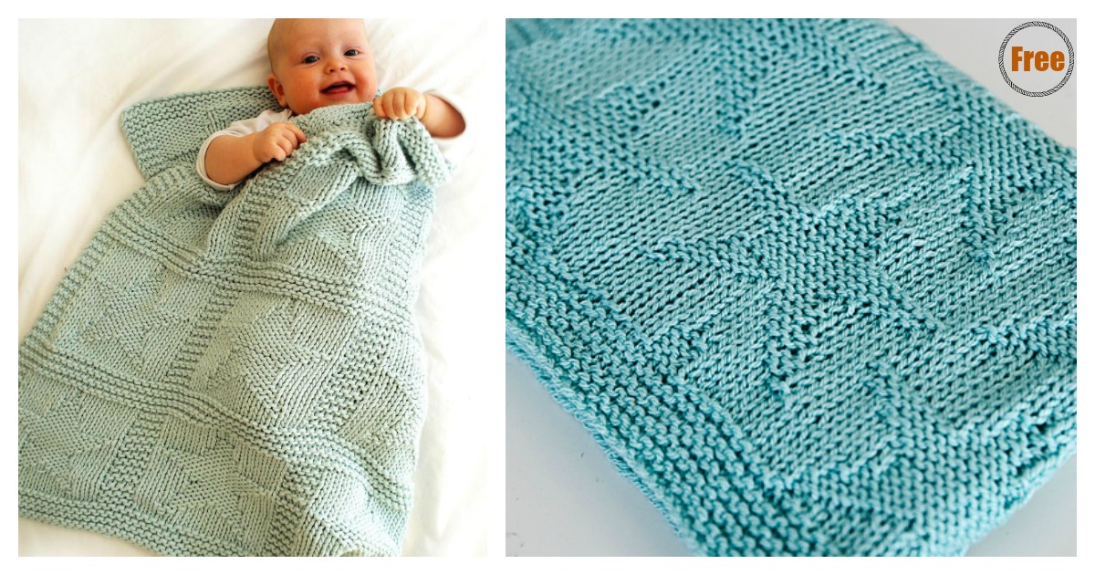 Stars Baby Blanket Knitting Pattern Free & Paid