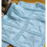 Stars Baby Blanket Knitting Pattern