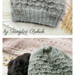 Tangential Honeycomb Hat Knitting Pattern