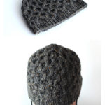 Tweedy Honeycomb Toque Free Knitting Pattern