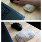Wrist Rest Pillow Free knitting Pattern