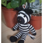 Zackie Zebra Free Knitting Pattern