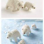 Amigurumi Polar Bear Toy Free Knitting Pattern