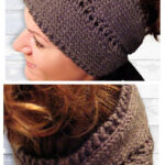 Convertible Center Row Lace Headband or Neck Warmer Free Knitting Pattern
