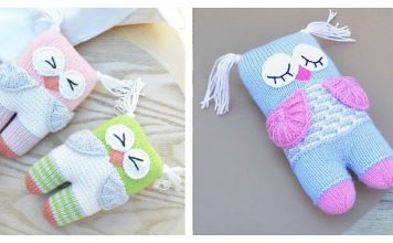Cute Owl Free Knitting Pattern