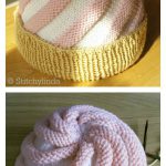 Ice Cream Sundae Cupcake Baby Hat Free Knitting Pattern