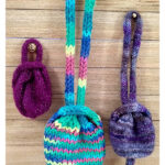 Knot Bag for Doll Free Knitting Pattern